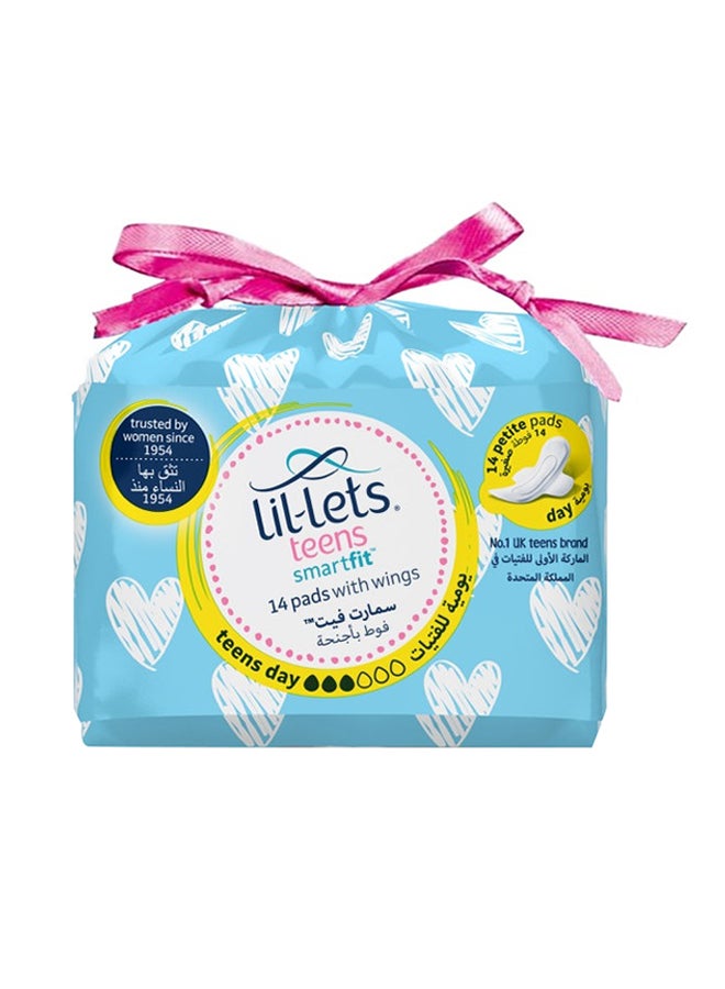 Lil-Lets - 14-Piece Teens Smart Fit Pad With Wings - Image 1