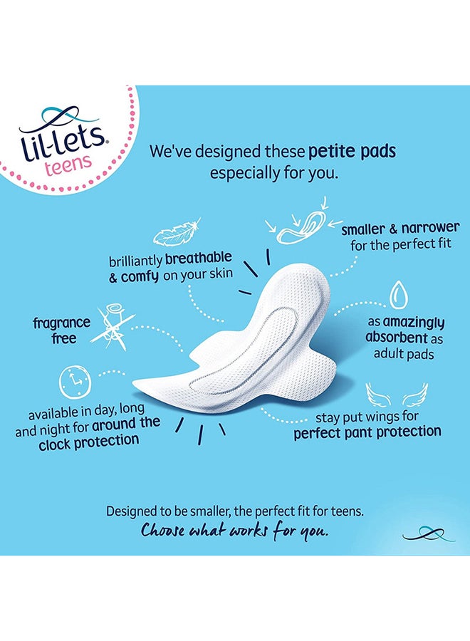 Lil-Lets - 14-Piece Teens Smart Fit Pad With Wings - Image 1
