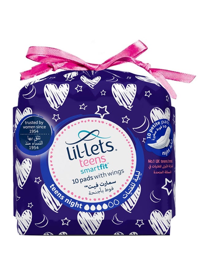 ليل ليتس مجموعة فوط سمارت فيت للمراهقين مزودة بأجنحة - Image 1