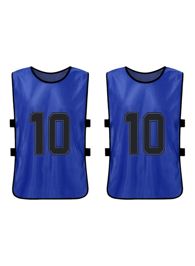 Generic - 12-Piece Quick-Drying Football Vest Jersey Set - Image 1