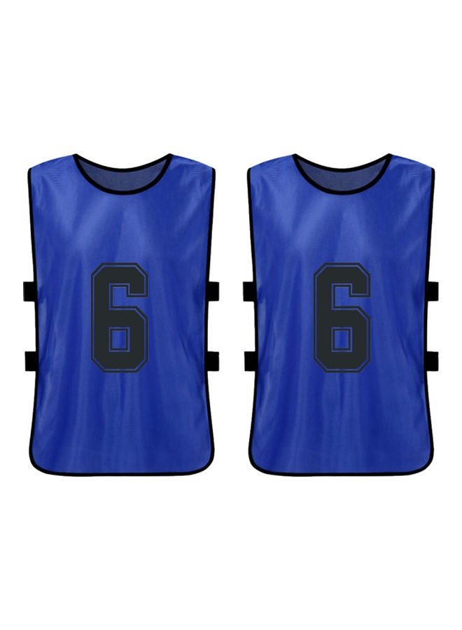 Generic - 12-Piece Quick-Drying Football Vest Jersey Set - Image 1