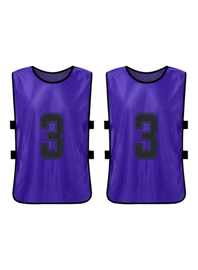 Pack Of 6 Football Jersey Vest Set - Image 2
