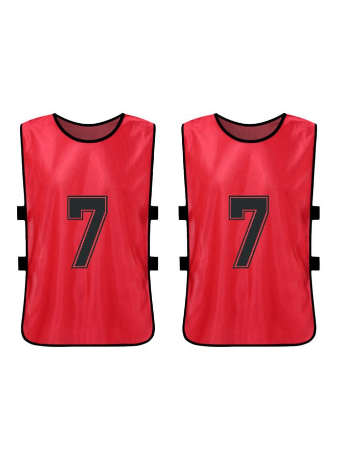 Generic 12-Piece Quick-Drying Football Vest Jersey Set  - Image 4