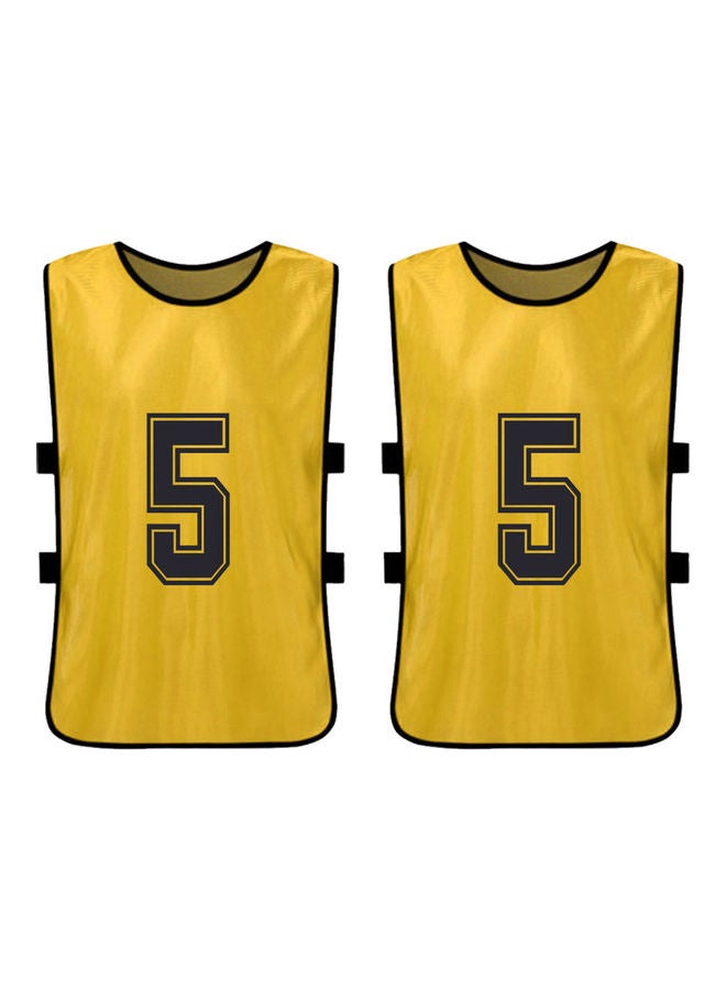 Generic 12-Piece Quick-Drying Football Vest Jersey Set  - Image 2