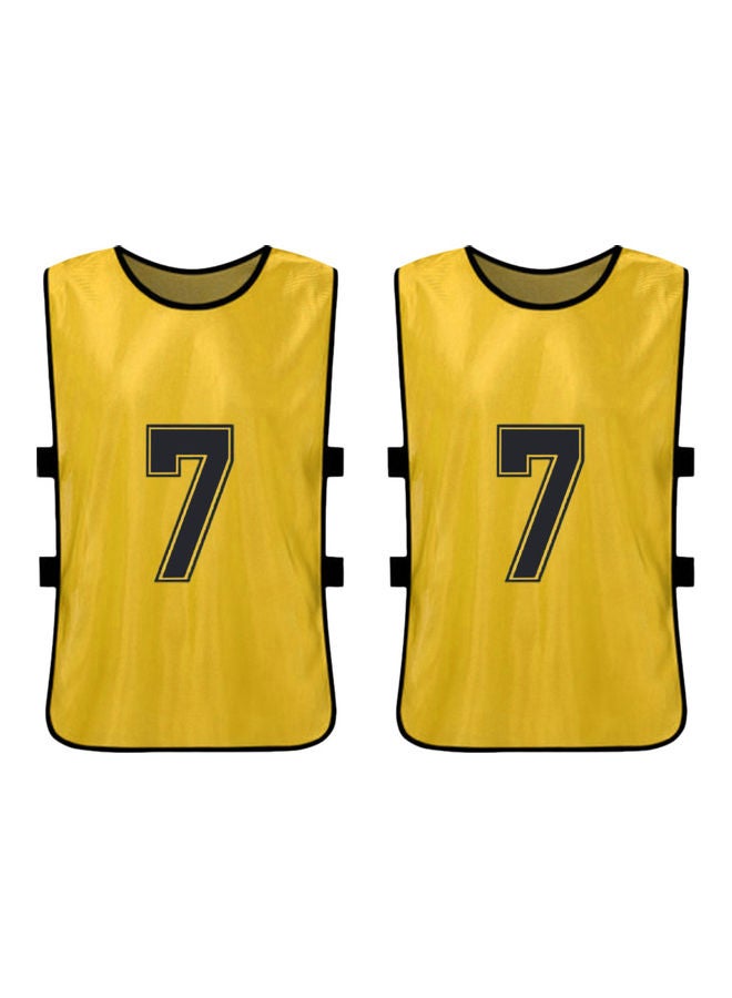 Generic 12-Piece Quick-Drying Football Vest Jersey Set  - Image 3