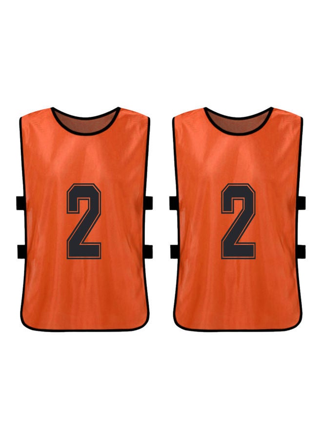 Generic 12-Piece Quick-Drying Football Vest Jersey Set  - Image 3