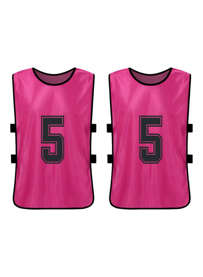 Pack Of 6 Football Jersey Vest Set - Image 3