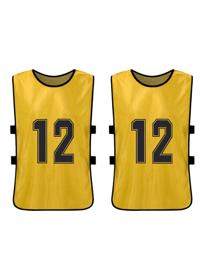Generic 12-Piece Quick-Drying Football Vest Jersey Set - Image 4
