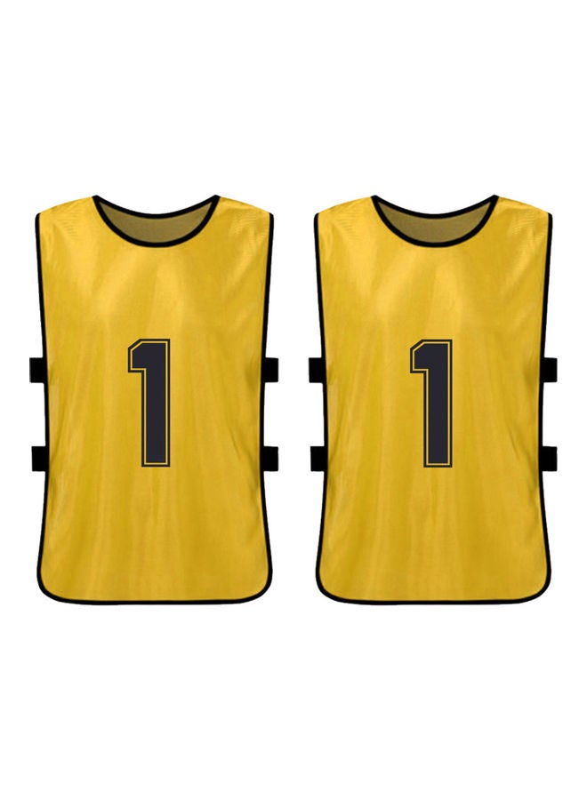 Generic 6-Piece Quick-Drying Football Vest Jersey Set  - Image 3