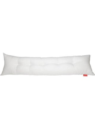 Premium Fiber Long Pillow – Soft Cotton White Fabric for Ultimate Comfo Cotton White 190cm - v1618405673/N46557885A_1