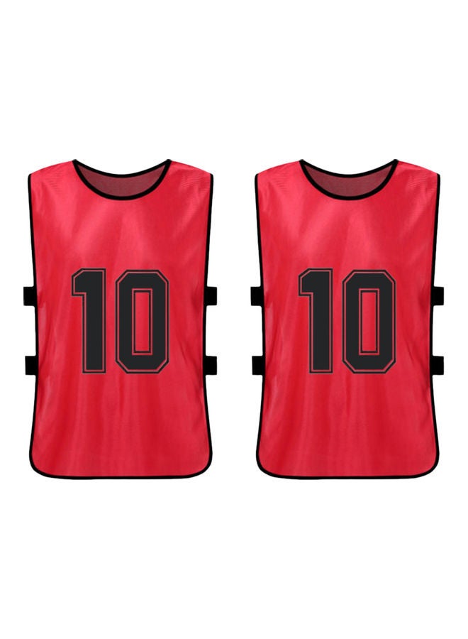 Generic 12-Piece Quick-Drying Football Vest Jersey Set  - Image 3