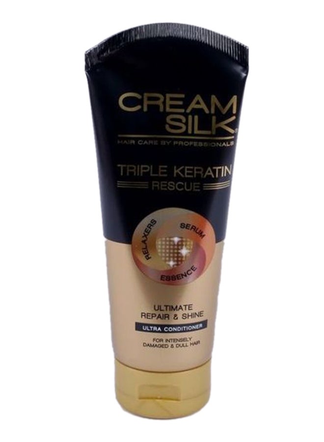 Cream Silk Triple Keratin Rescue Ultimate Repair And Shine Ultra Conditioner Multicolour 170ml  - Image 1