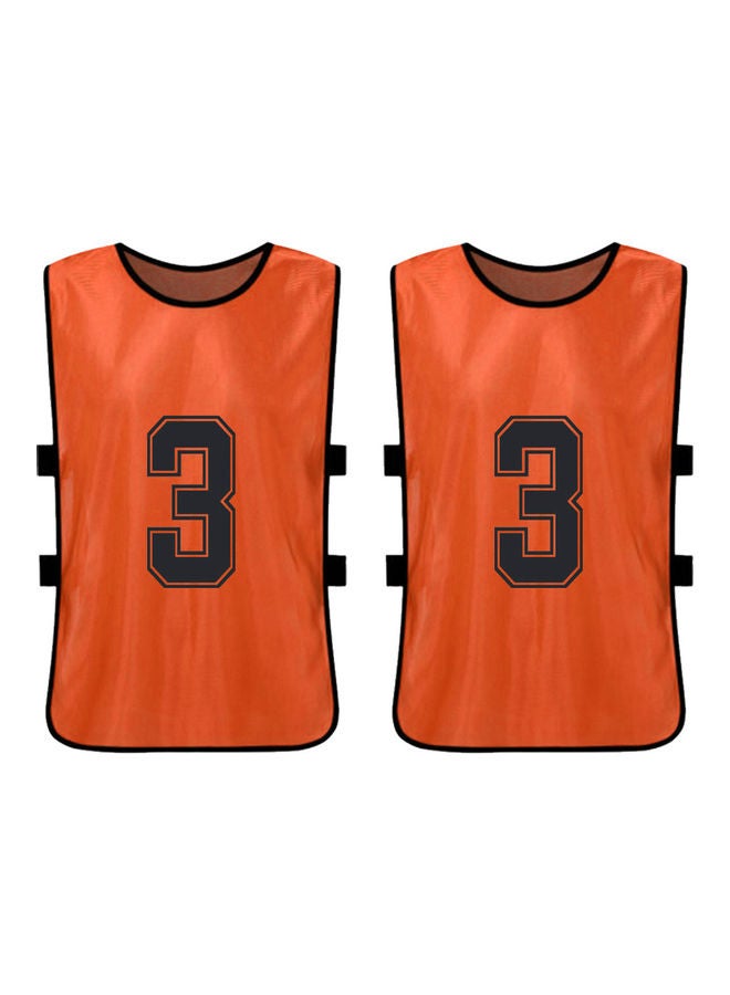 Generic 12-Piece Quick-Drying Football Vest Jersey Set  - Image 4