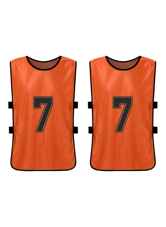 Generic 12-Piece Quick-Drying Football Vest Jersey Set  - Image 5