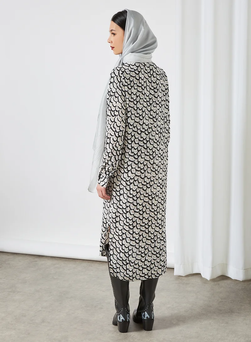 VERO MODA Classic Shirt Dress Ash