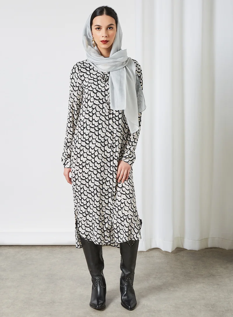 VERO MODA Classic Shirt Dress Ash