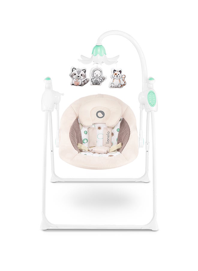 lionelo Robin Swinging Baby Chair - Beige  - Image 2