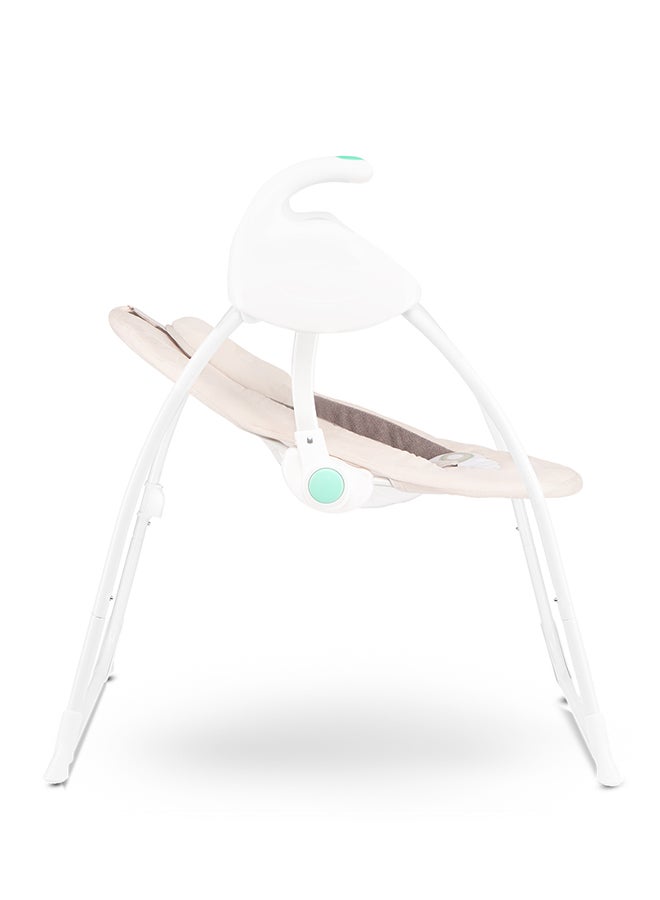 lionelo Robin Swinging Baby Chair - Beige  - Image 5