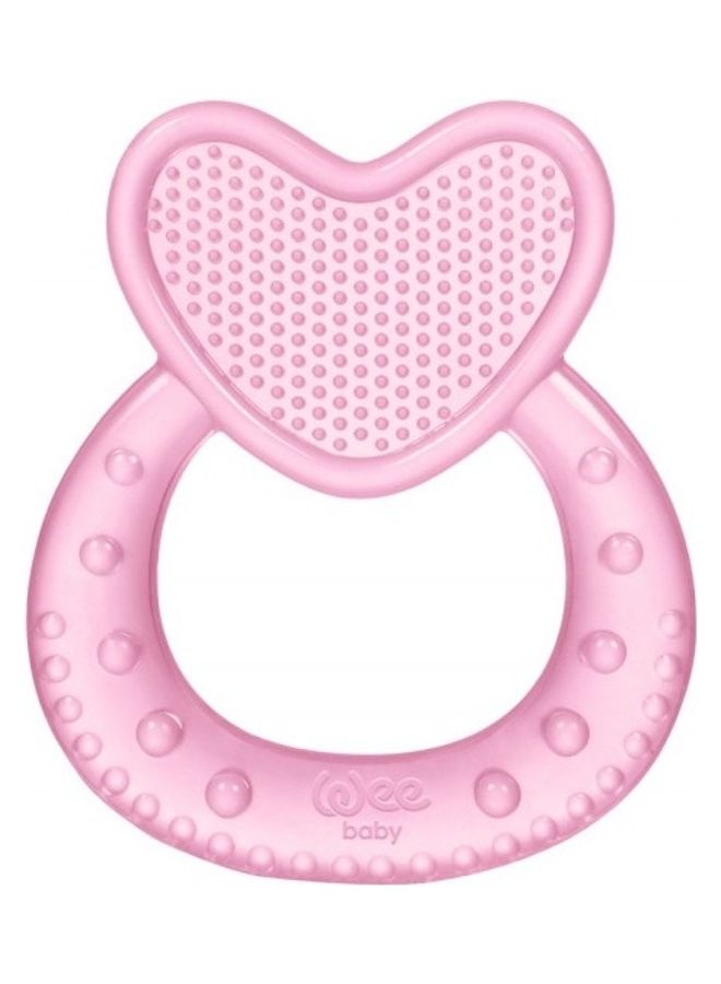 Wee baby Heart Silicone Teether 