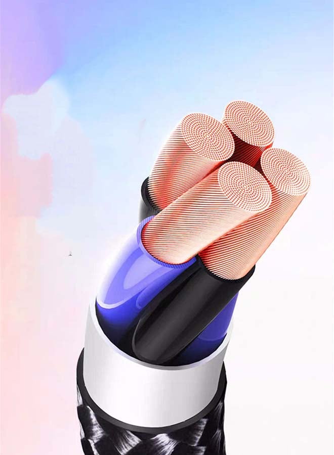 موتيم كابل شحن USB بمنفذ لايتننج أسود - Image 5