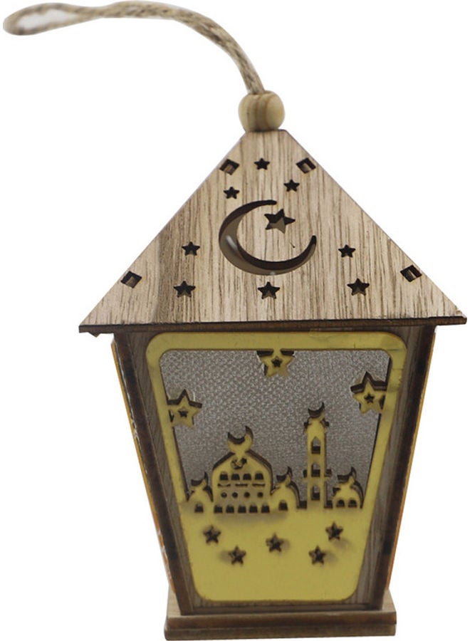 فاشون هوم Eid And Ramadan Lantern Lamp Gold 8x12cm - Image 4