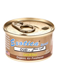 Oud Scent Organic Car Air Freshener