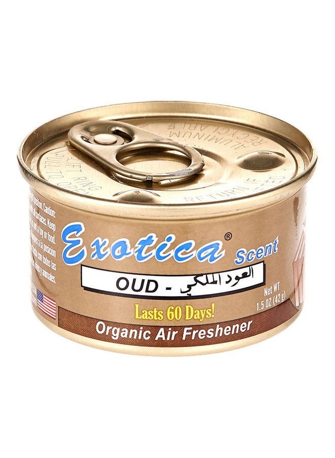 EXOTICA - Oud Scent Organic Car Air Freshener - Image 1