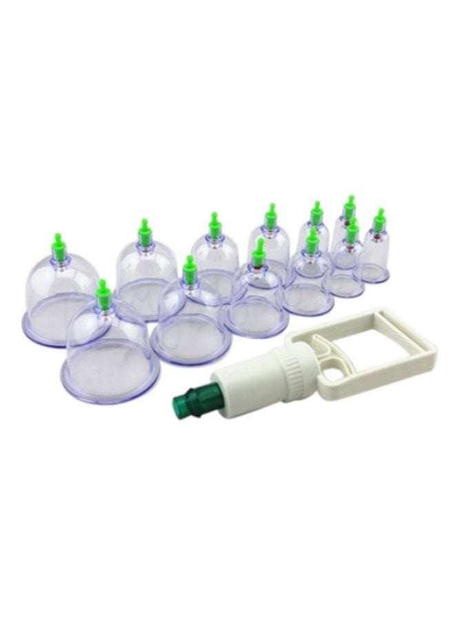 Generic Vacuum Cupping Therapy Hijama Set Multicolour  - Image 1