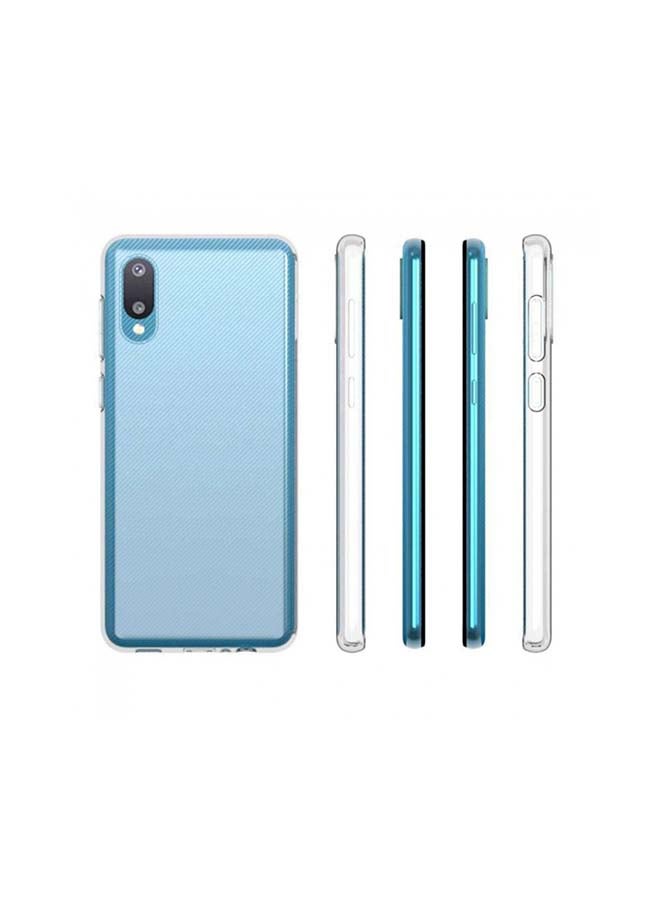 مارجون غطاء حماية واقٍ من البولي يوريثان الحراري لهاتف سامسونج جالاكسي A02 شفاف - Image 4