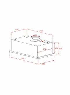 TEKA Built-In Hood With Push Buttons Control Panel & 1 Aluminum Filters GFG 2 130 W 40446753 Silver  - Image 3