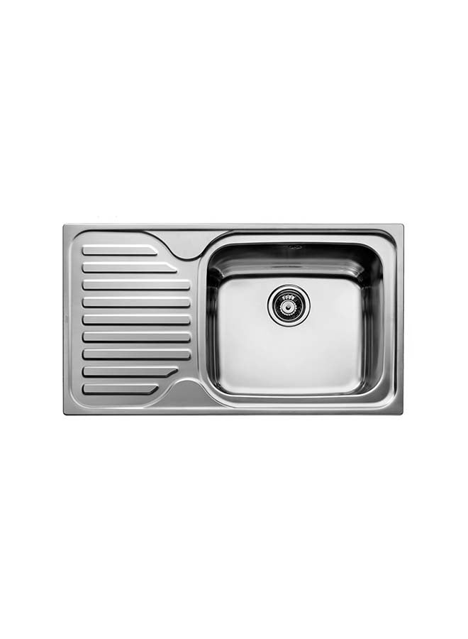 TEKA Classic Max 1B 1D Inset Stainless Steel 1 Bowl Sink Silver 860x500x200mmmm - Image 2