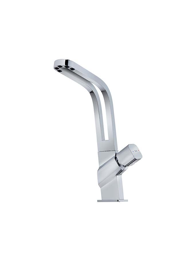 تيكا ICO 915 Single Lever Kitchen Tap With Revolutionary Open Spout Concept Chrome 1cm - Image 1
