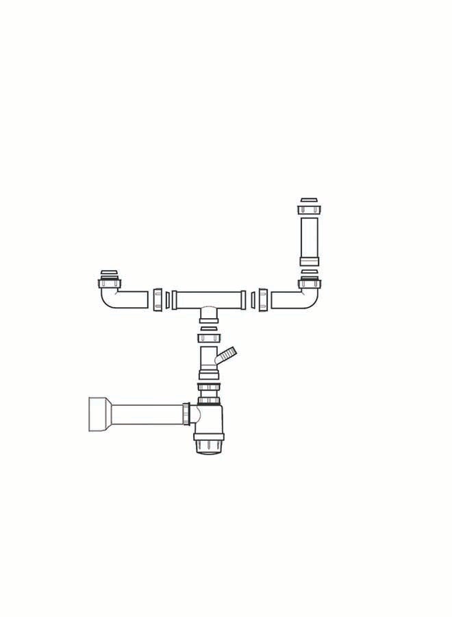 TEKA 2B Sink Fittings stainless steel