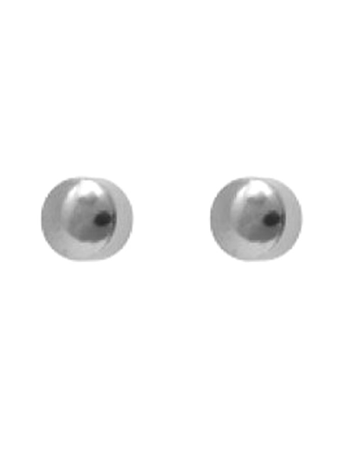 MediSystem 316L Stainless Steel Mini Ball Style Earrings  - Image 1
