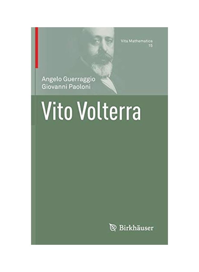 Vito Volterra Hardcover German by Angelo Guerraggio - 2010.0 