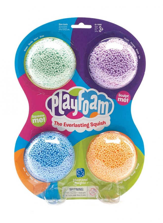 Learning Resources Playfoam Original (4-Pack, Multi-Color Classic, Ages 3+) - Image 1