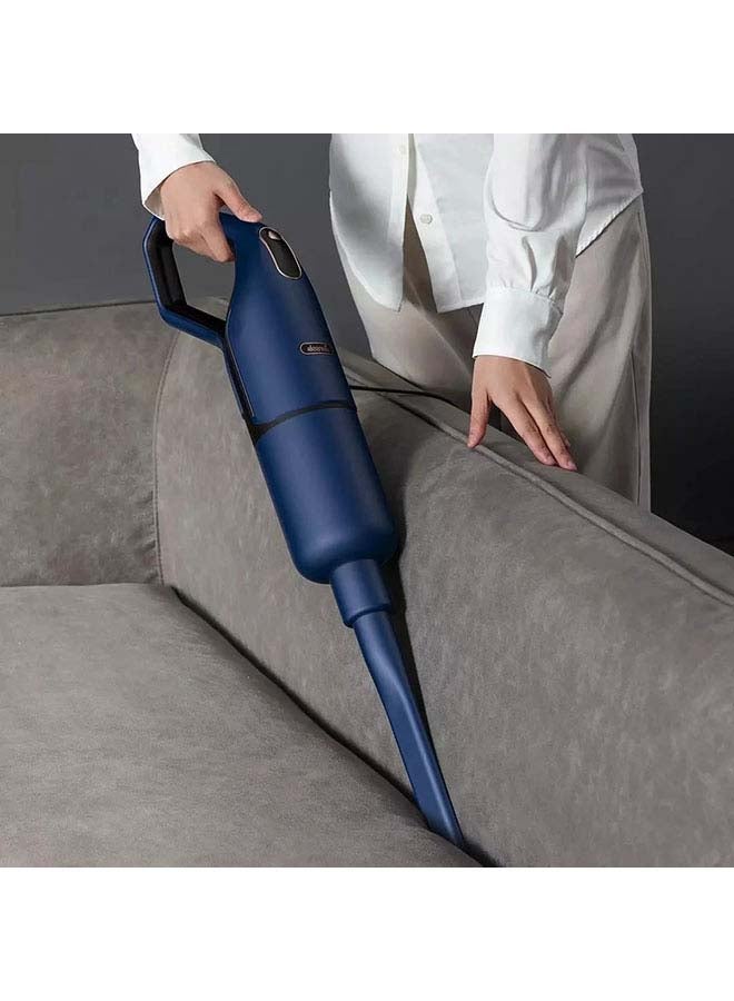 Deerma Multi-Function Push Rod Stick Handheld Vacuum Cleaner 500 ml 600 W DEM-DX1000 Sapphire Blue  - Image 3