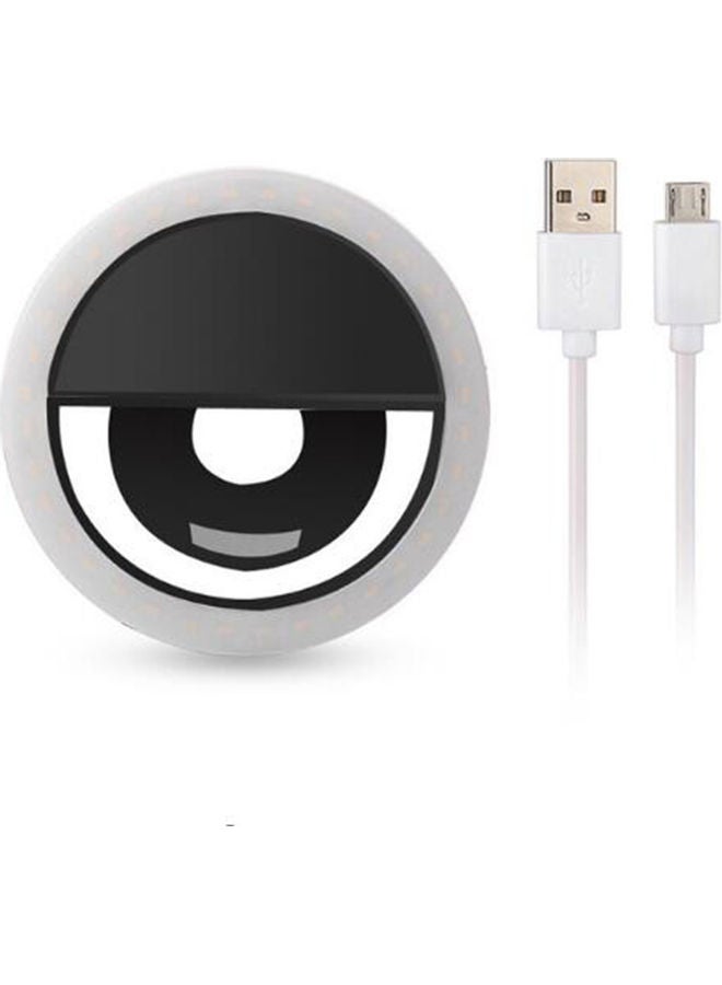 Selfie Ring Light Black/White - Image 1