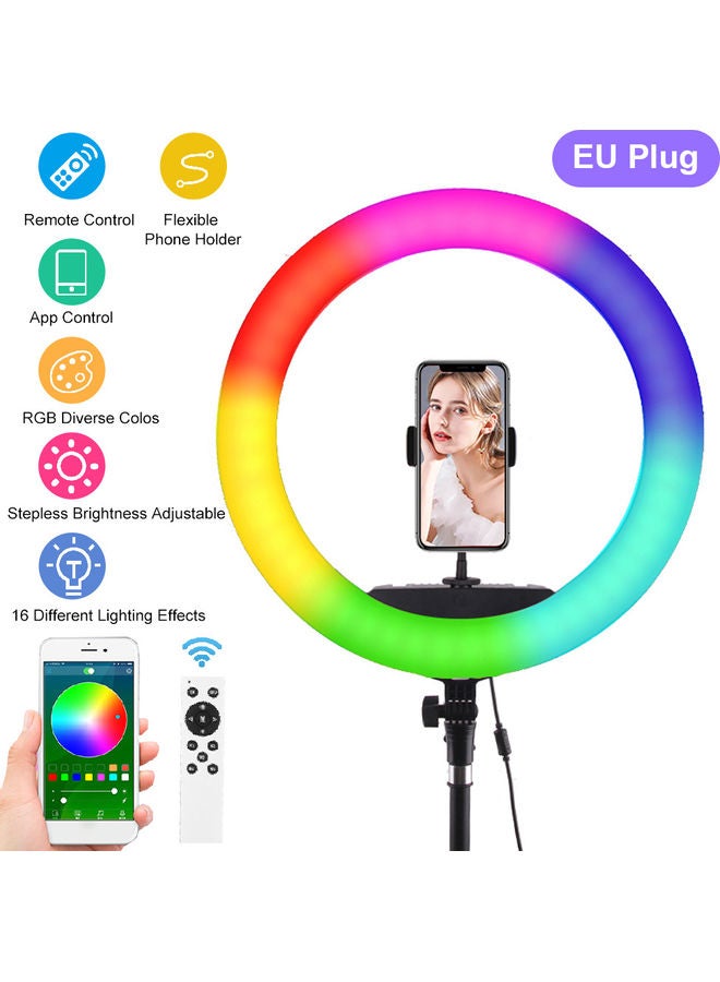 Ring Fill Light With Tripod Multicolour - Image 1
