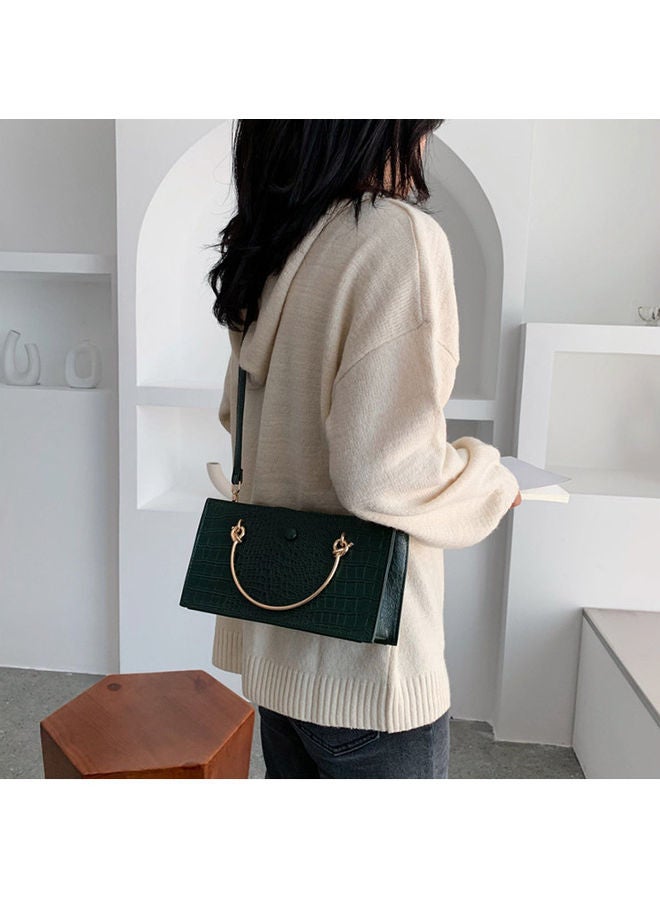 Box Style Crossbody Bag Black  - Image 2