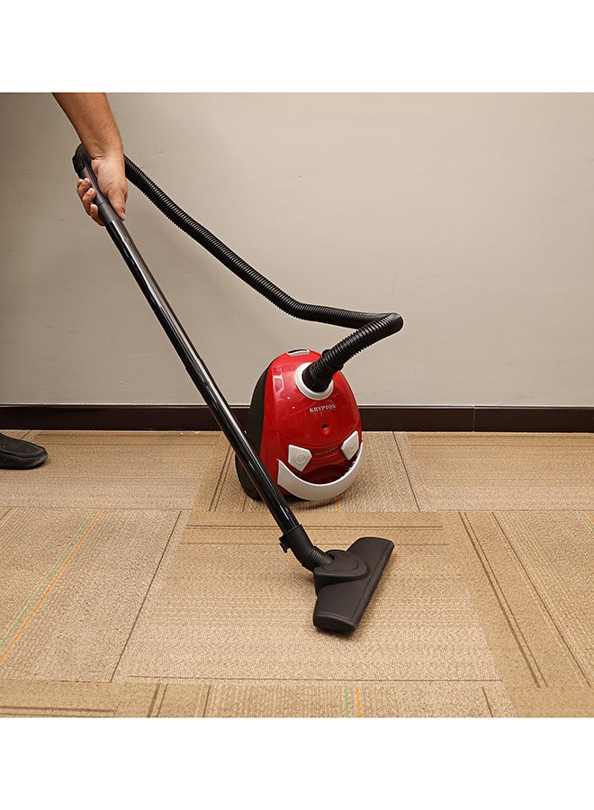KRYPTON - Handheld Vacuum Cleaner For Floor And Dust Cleaning 1400 W KNVC6095 Red - Image 1