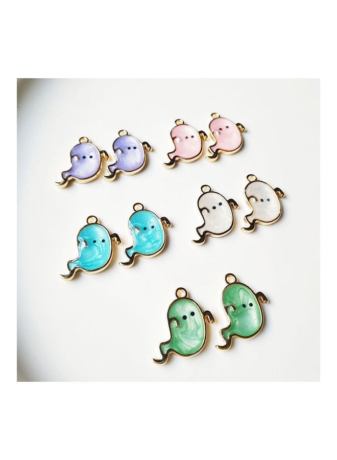 Generic - 10-Piece Halloween Shape Earrings Charms Set - Image 1