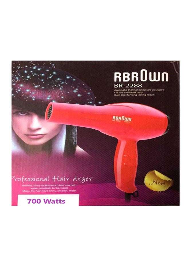 Hair Dryer Red