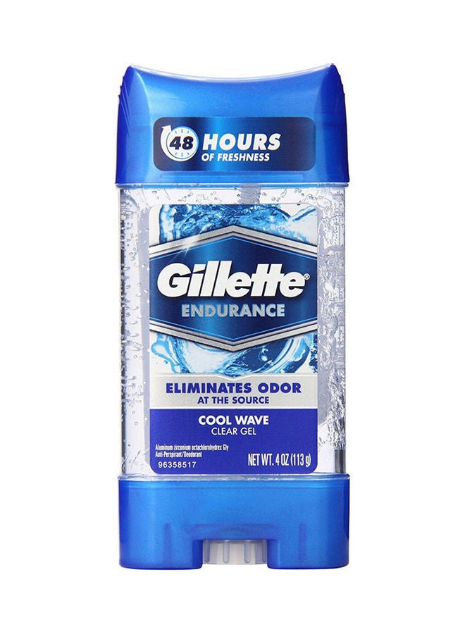 مزيل عرق إنديورنس كوول ويف للقضاء على الرائحة الكريهة نهائياً شفاف/أزرق 107جرام