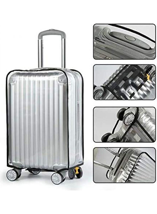 Generic Protective Waterproof Luggage Cover Clear  - Image 2
