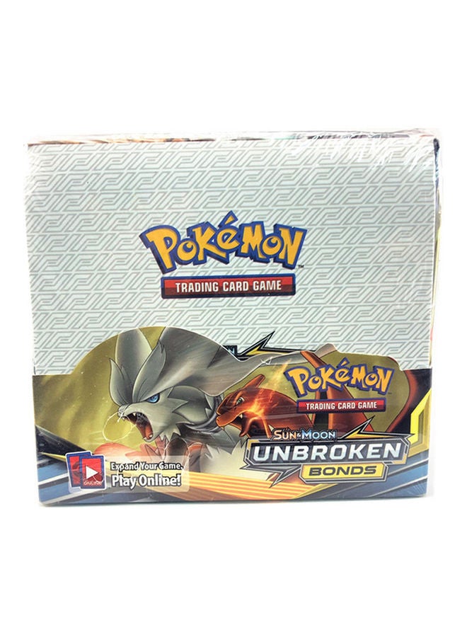 مجموعة ألعاب بطاقات "Pokemon Unbroken Bondstrading" من 360 قطعة 13x12x7.6سم