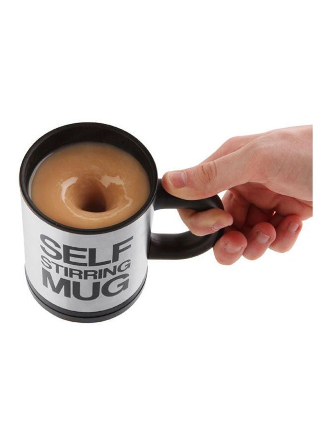 Self-Stirring Mug Black/White
