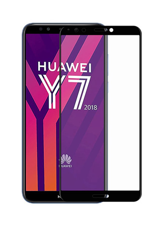 G-TiDE EXTREME 9D Glass Screen Protector  For Huawei Y7 2018 Black - Image 1