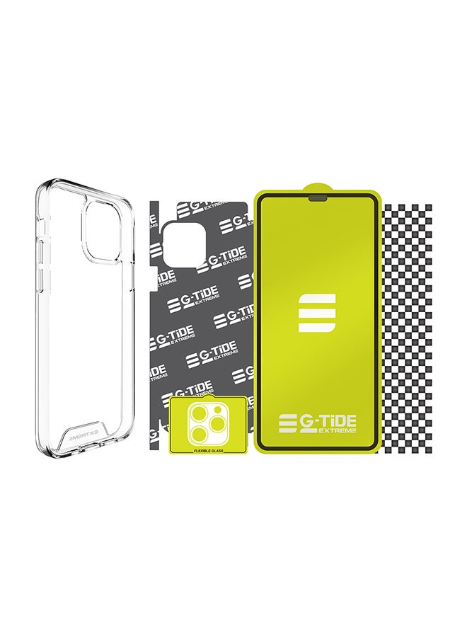 G-TiDE EXTREME 4-In-1 Protection For iPhone 12Pro Clear - Image 2