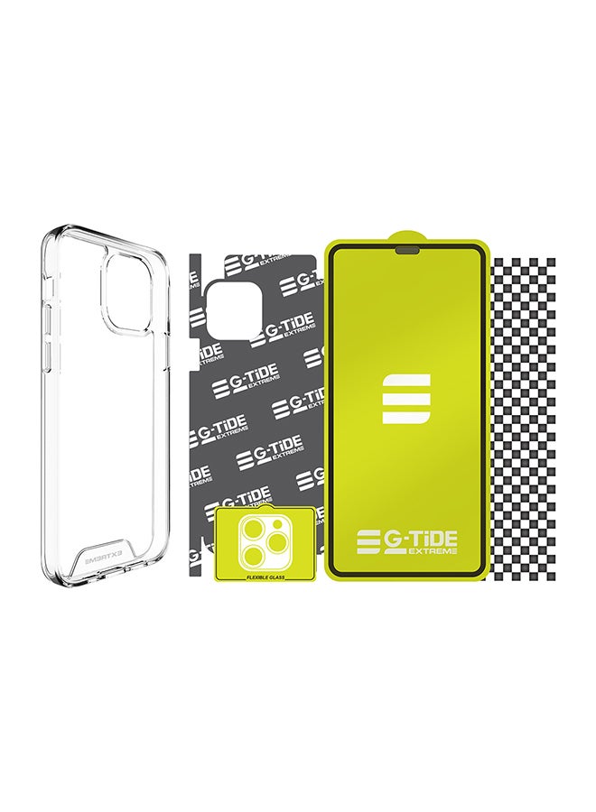 G-TiDE EXTREME 4-In-1 Protection For iPhone 12Pro Clear - Image 2